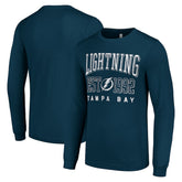 Tampa Bay Lightning Starter Logo Graphic Long Sleeve T-Shirt For Sale
