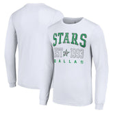 Dallas Stars Starter Logo Graphic Long Sleeve T-Shirt On Sale
