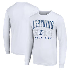 Tampa Bay Lightning Starter Logo Graphic Long Sleeve T-Shirt Outlet