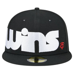 Minnesota Twins New Era Checkered Undervisor 59FIFTY Fitted Hat | MLB Near me