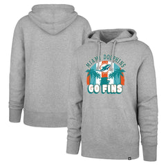 Miami Dolphins 47 brand '47 Regional Headline Pullover Hoodie