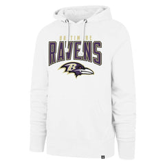 Baltimore Ravens 47 brand '47 Elements Arch Headline Pullover Hoodie