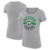 Boston Celtics G-III 4Her by Carl Banks Women's Super-Slim Fit Lightweight Large City Logo T-Shirt Outlet