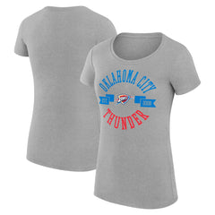 Oklahoma City Thunder G-III 4Her by Carl Banks Women's Super-Slim Fit Lightweight Large City Logo T-Shirt Outlet