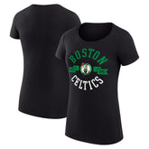 Boston Celtics G-III 4Her by Carl Banks Women's Super-Slim Fit Lightweight Large City Logo T-Shirt Outlet