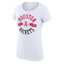 Houston Rockets G-III 4Her by Carl Banks Women's Super-Slim Fit Lightweight Large City Logo T-Shirt Online