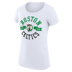 Boston Celtics G-III 4Her by Carl Banks Women's Super-Slim Fit Lightweight Large City Logo T-Shirt Online