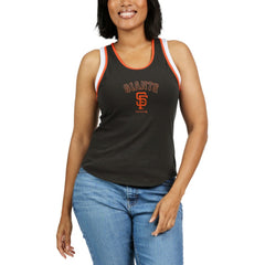San Francisco Giants WEAR by Erin Andrews Women's Colorblock Racerback Tank Top | MLB New
