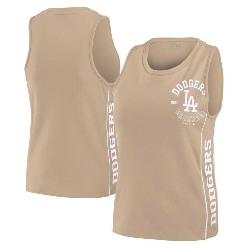 Los Angeles Dodgers WEAR by Erin Andrews Women's Tonal Tank Top | MLB On Sale