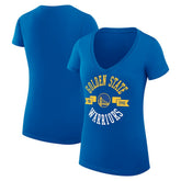 Golden State Warriors G-III 4Her by Carl Banks Women's Super-Slim Fit Lightweight Large City Logo V-Neck T-Shirt sale On Sale