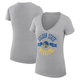 Golden State Warriors G-III 4Her by Carl Banks Women's Super-Slim Fit Lightweight Large City Logo V-Neck T-Shirt sale New