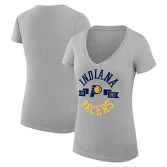 Indiana Pacers G-III 4Her by Carl Banks Women's Super-Slim Fit Lightweight Large City Logo V-Neck T-Shirt Online