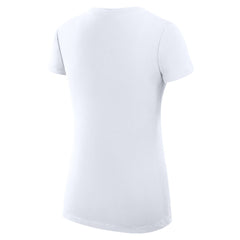 Oklahoma City Thunder G-III 4Her by Carl Banks Women's Super-Slim Fit Lightweight Large City Logo V-Neck T-Shirt New