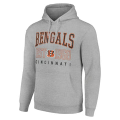 Cincinnati Bengals Starter Unisex Throwback Logo Pullover Hoodie
