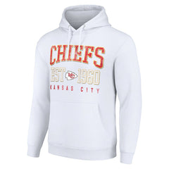 Kansas City Chiefs Starter Unisex Throwback Logo Pullover Hoodie