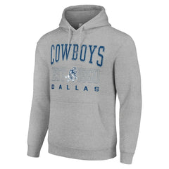 Dallas Cowboys Starter Unisex Throwback Logo Pullover Hoodie