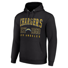 Los Angeles Chargers Starter Unisex Throwback Logo Pullover Hoodie