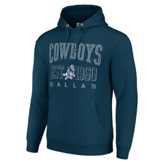 Dallas Cowboys Starter Unisex Throwback Logo Pullover Hoodie