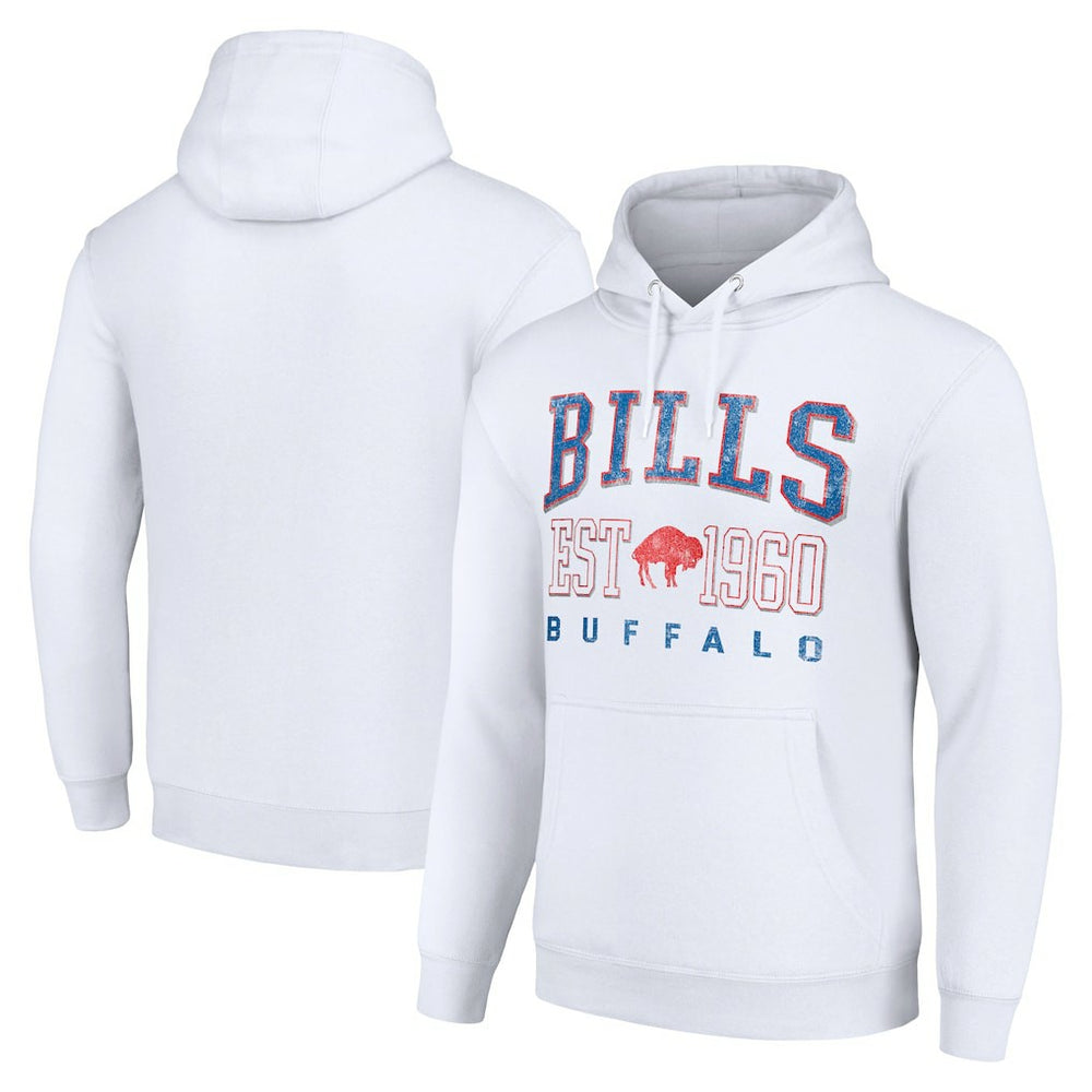 Buffalo Bills Starter Unisex Throwback Logo Pullover Hoodie