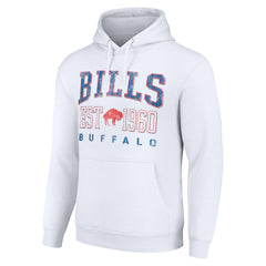 Buffalo Bills Starter Unisex Throwback Logo Pullover Hoodie