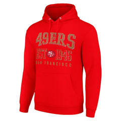 San Francisco 49ers Starter Unisex Throwback Logo Pullover Hoodie