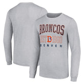 Denver Broncos Starter Throwback Logo Long Sleeve T-Shirt