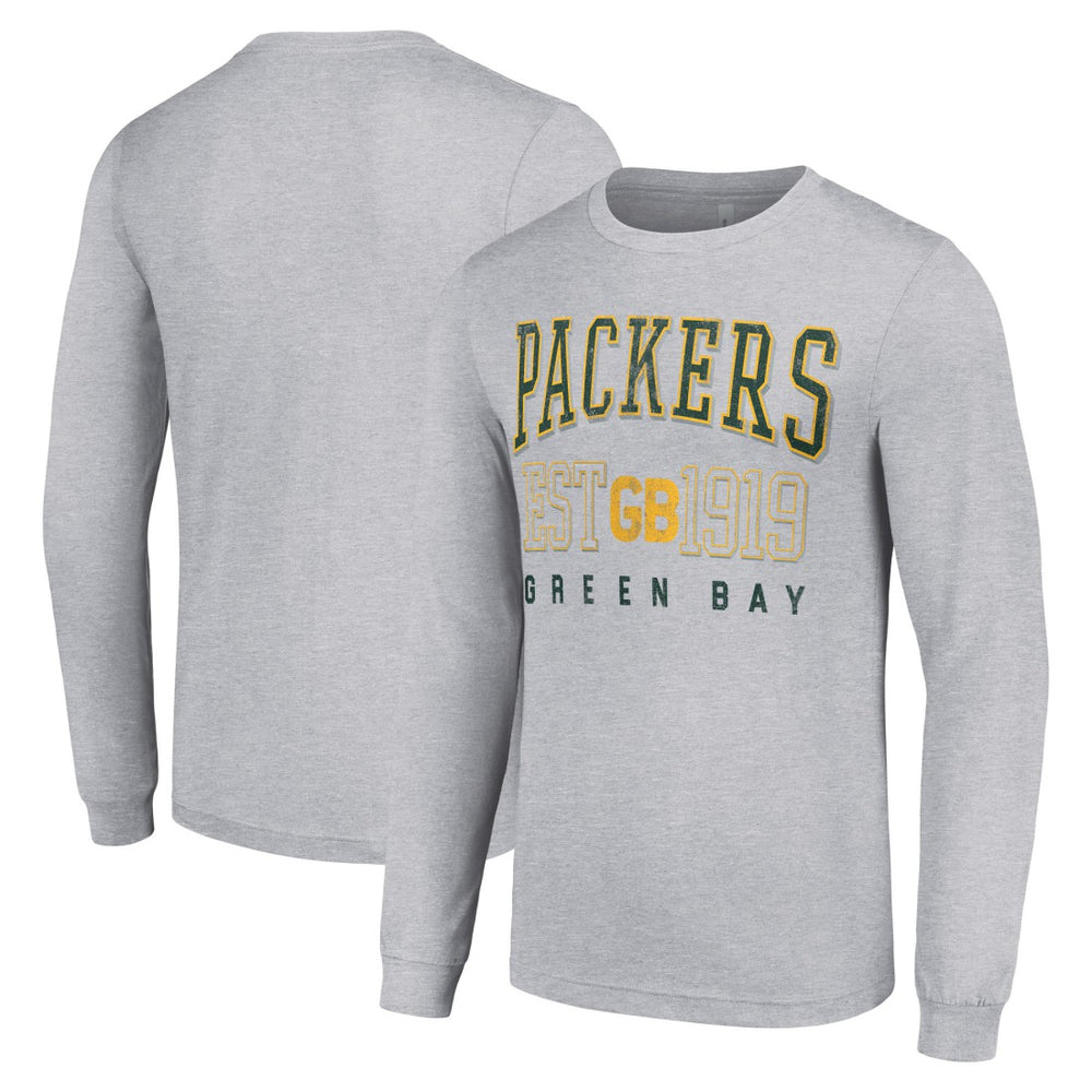 Green Bay Packers Starter Throwback Logo Long Sleeve T-Shirt