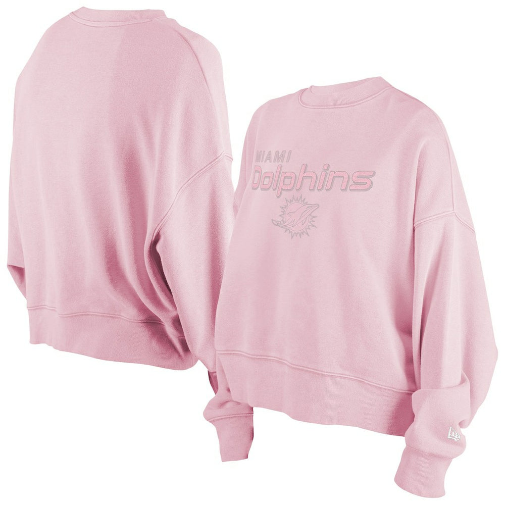 Miami Dolphins New Era Women's Cozy Pullover Sweatshirt