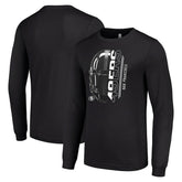 San Francisco 49ers Starter Half Helmet Logo Long Sleeve T-Shirt