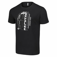 Green Bay Packers Starter Half Helmet Logo T-Shirt