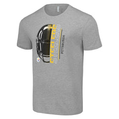 Pittsburgh Steelers Starter Half Helmet Logo T-Shirt
