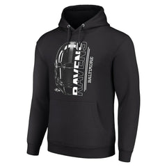 Baltimore Ravens Starter Unisex Half Helmet Logo Pullover Hoodie