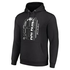 Miami Dolphins Starter Unisex Half Helmet Logo Pullover Hoodie