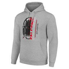 Atlanta Falcons Starter Unisex Half Helmet Logo Pullover Hoodie