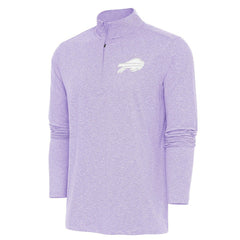 Buffalo Bills Antigua Hunk Quarter-Zip Pullover Top
