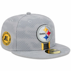 Pittsburgh Steelers New Era 2024 Sideline 59FIFTY Fitted Hat