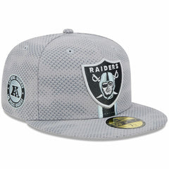 Las Vegas Raiders New Era 2024 Sideline 59FIFTY Fitted Hat