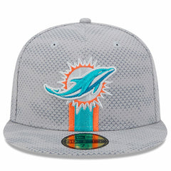 Miami Dolphins New Era 2024 Sideline 59FIFTY Fitted Hat
