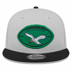 Philadelphia Eagles New Era 2024 Sideline Historic 9FIFTY Snapback Hat