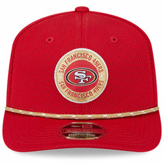 San Francisco 49ers New Era 2024 Sideline 9SEVENTY Stretch-Snap Hat