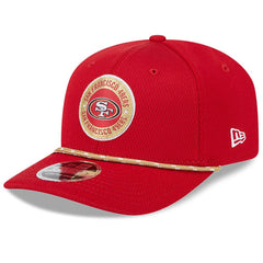 San Francisco 49ers New Era 2024 Sideline 9SEVENTY Stretch-Snap Hat