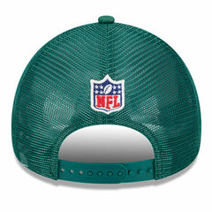 New York Jets New Era 2024 Sideline Historic 9FORTY A-Frame Trucker Adjustable Hat