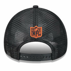 Cincinnati Bengals New Era 2024 Sideline Historic 9FORTY A-Frame Trucker Adjustable Hat