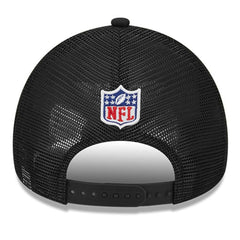 Philadelphia Eagles New Era 2024 Sideline Historic 9FORTY A-Frame Trucker Adjustable Hat