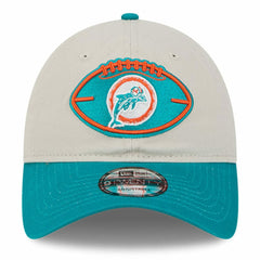 Miami Dolphins New Era 2024 Sideline Historic 9TWENTY Adjustable Hat
