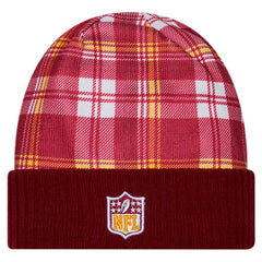Washington Commanders New Era Sideline Statement Cuffed Knit Hat