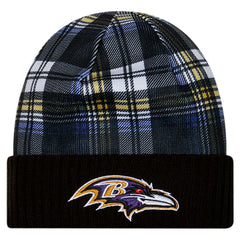 Baltimore Ravens New Era Sideline Statement Cuffed Knit Hat