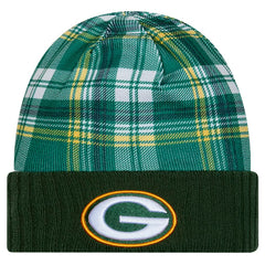 Green Bay Packers New Era Sideline Statement Cuffed Knit Hat