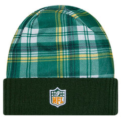 Green Bay Packers New Era Sideline Statement Cuffed Knit Hat