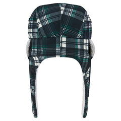 New York Jets New Era Sideline Plaid Sherpa Trapper Hat